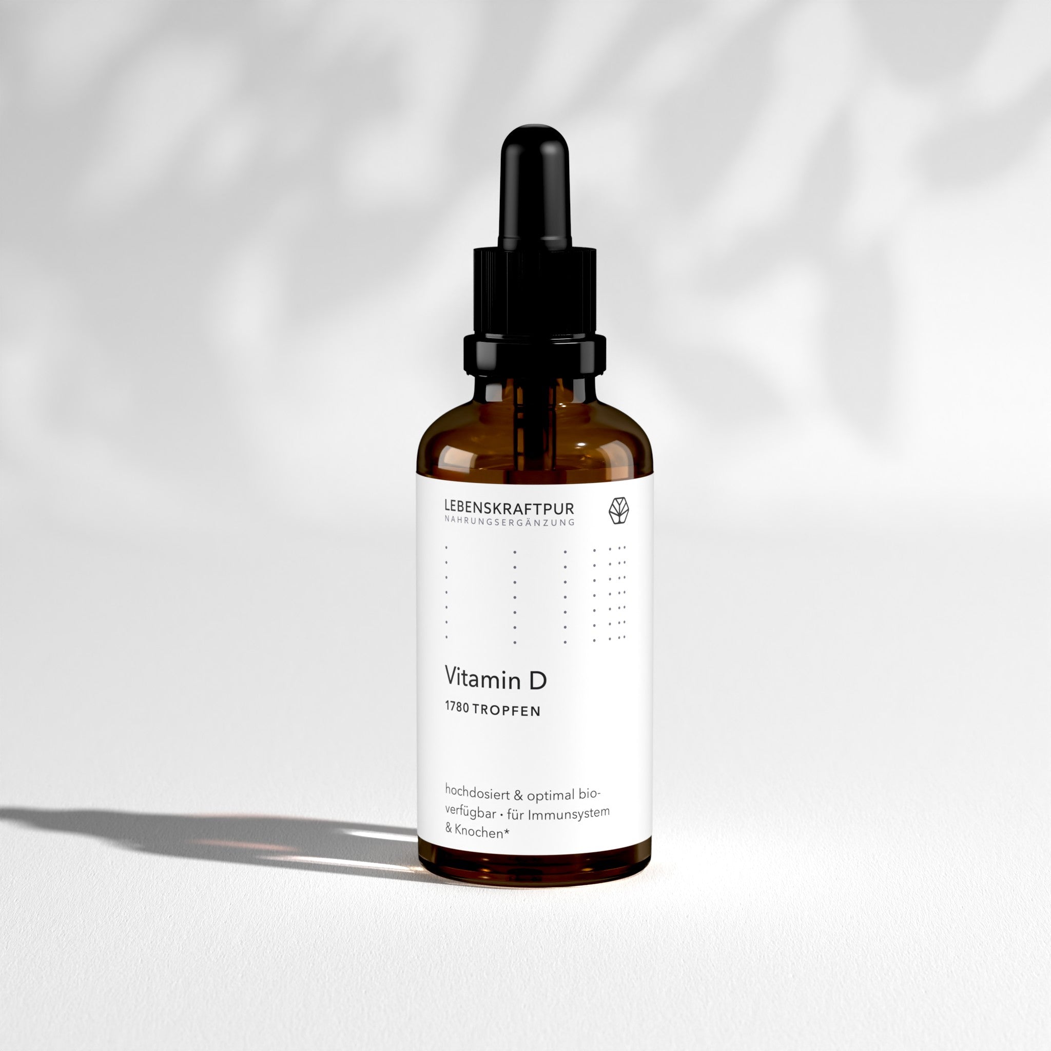 LebenskraftPur Vitamin D Tropfen 1000 IE MCT-Öl Immunsystem