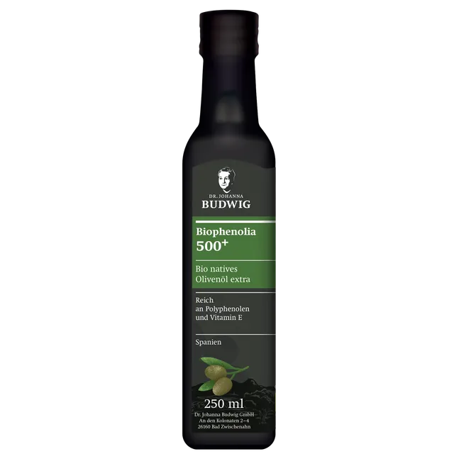 Dr. Johanna Budwig Speiseöle Biophenolia Olivenöl 250 ml Polyphenol