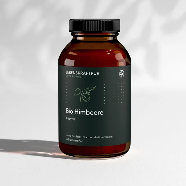 LebenskraftPur Bio Himbeere Pulver 200 g Frucht