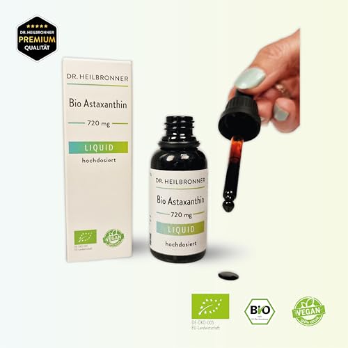 Dr. Heilbronner Bio-Astaxanthin Tropfen 30ml liposomal vegan