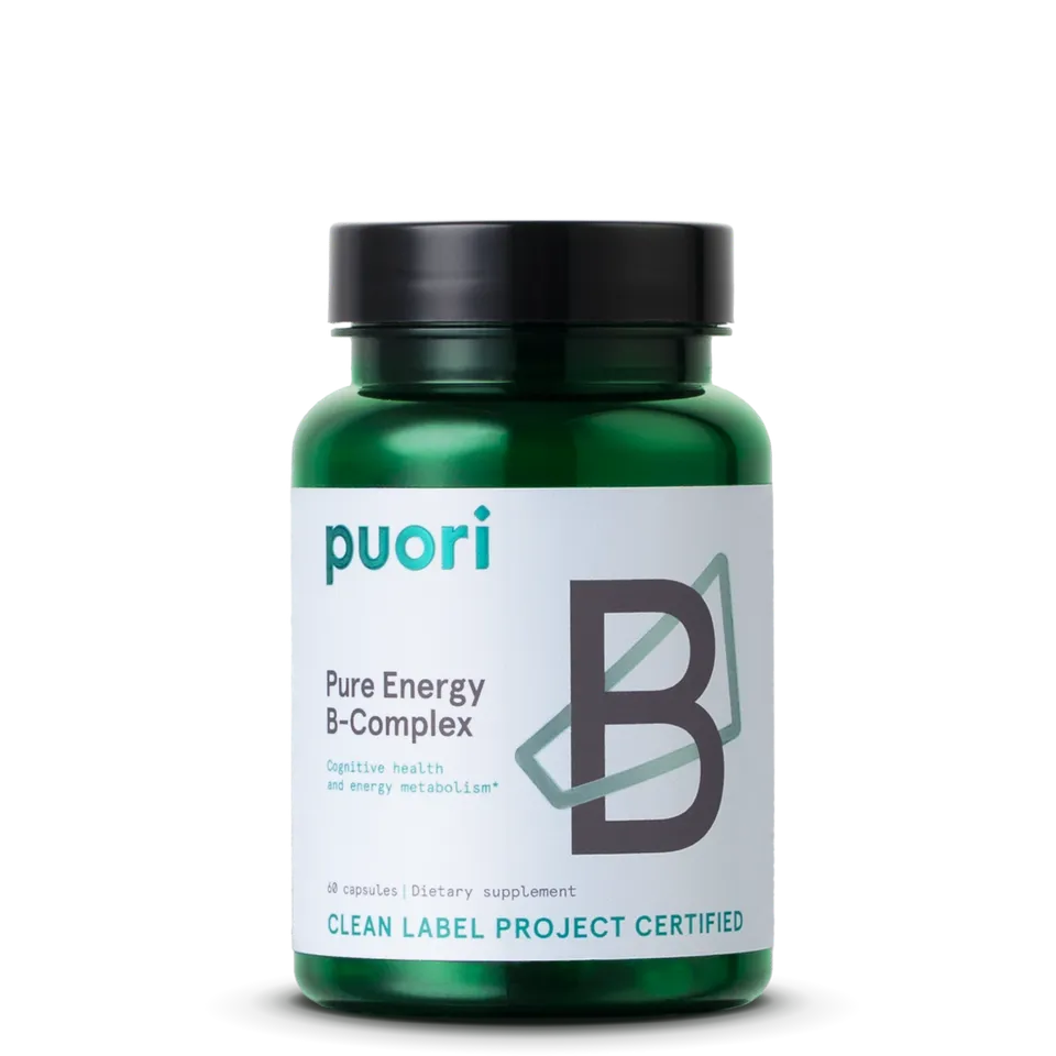 Puori Vitamins & Minerals B-Complex Pure Energy Kapseln B-Vitamine