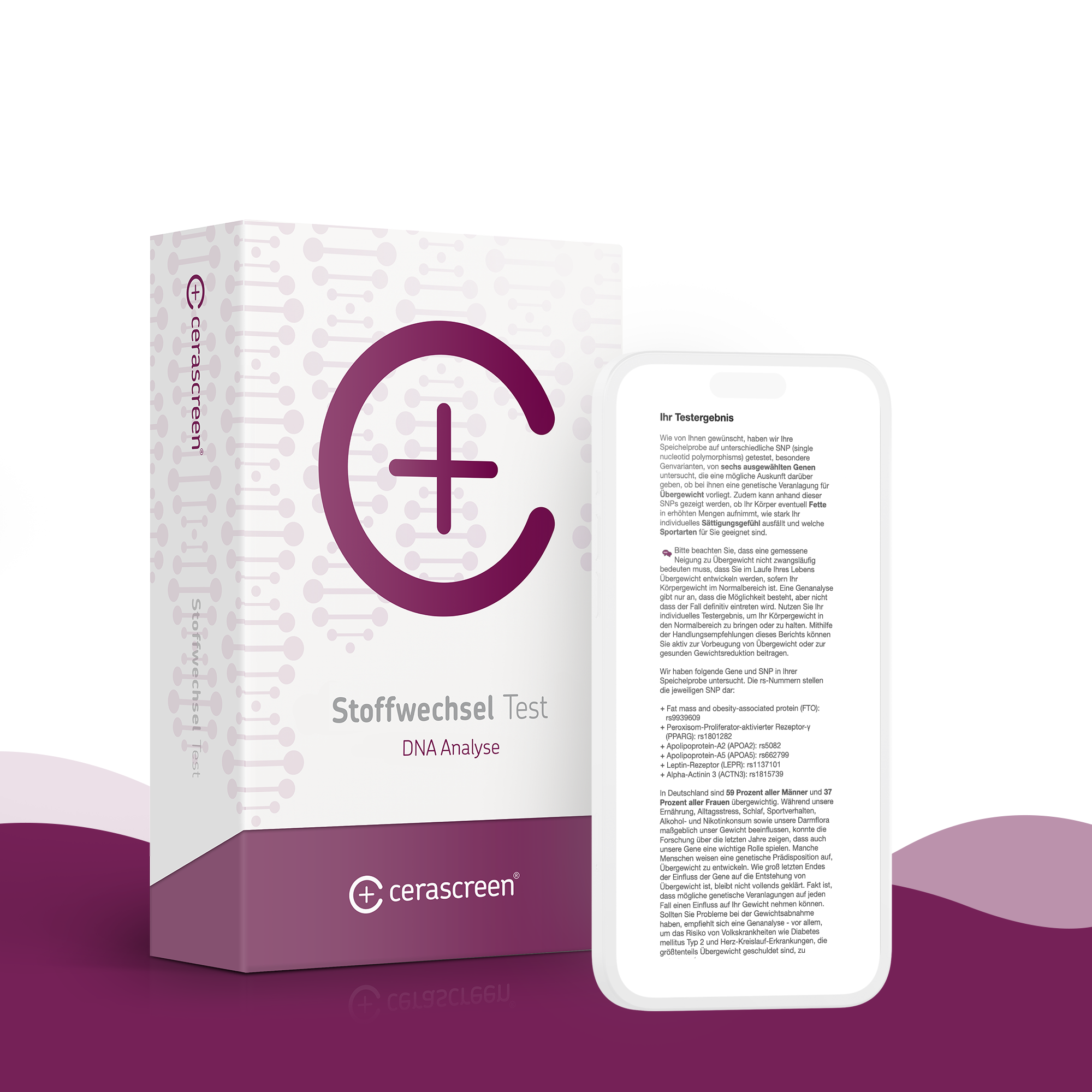 cerascreen Stoffwechsel Test DNA Selbsttest Speichel