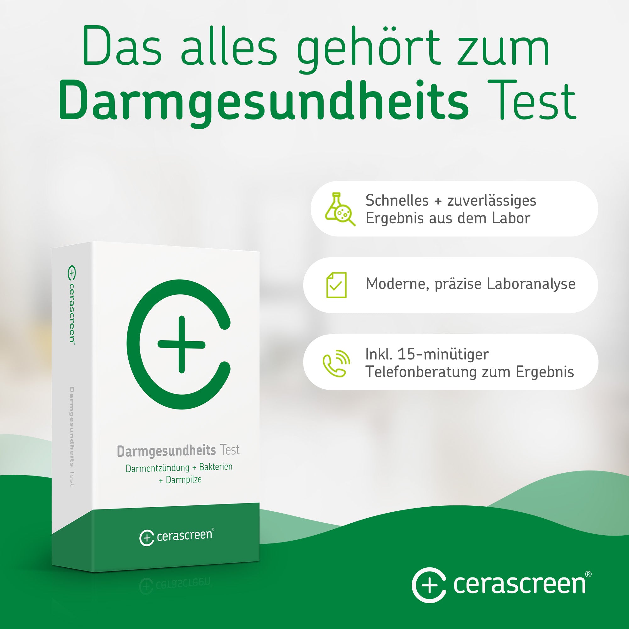 cerascreen Darmgesundheits Test Darmtest Einzelpackung