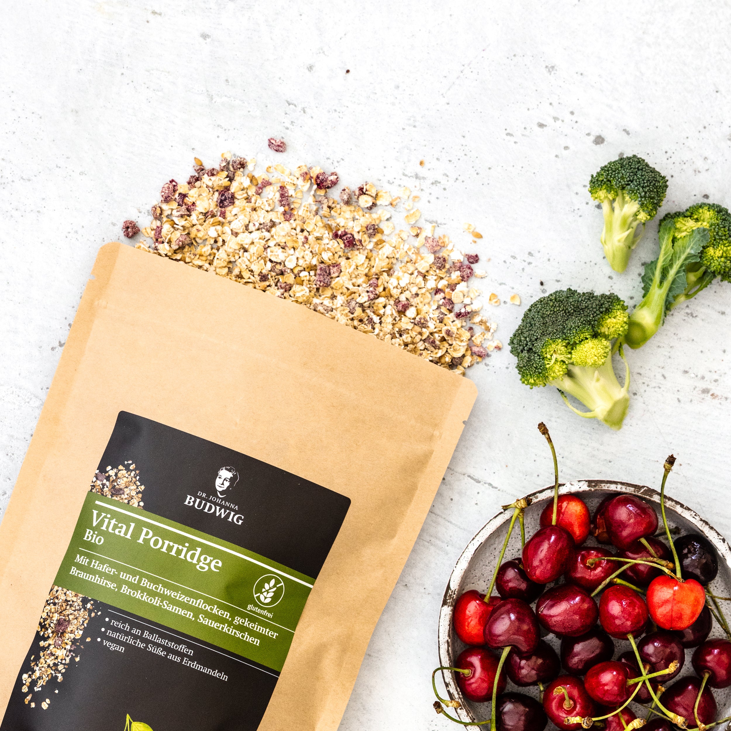 Dr. Johanna Budwig Vital Porridge Porridge 700 g glutenfrei