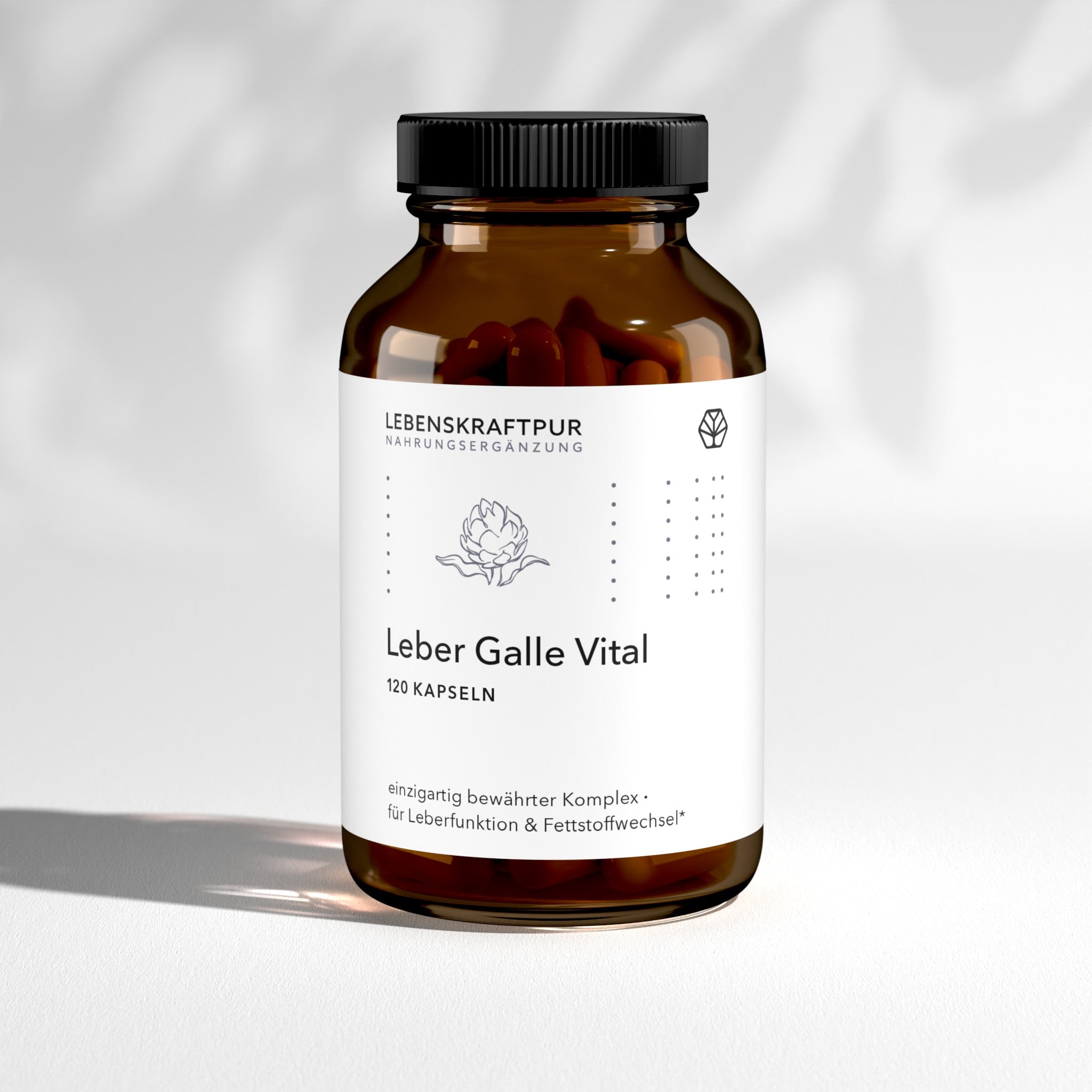 LebenskraftPur Leber Galle Vital Kapseln Mariendistel Cholin