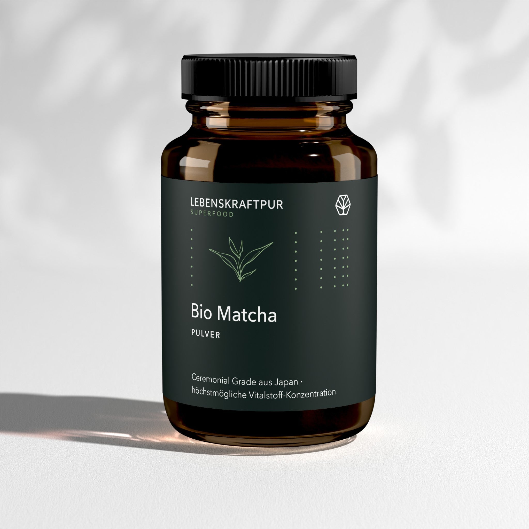 LebenskraftPur Bio Matcha Pulver Ceremonial Grade 30 g
