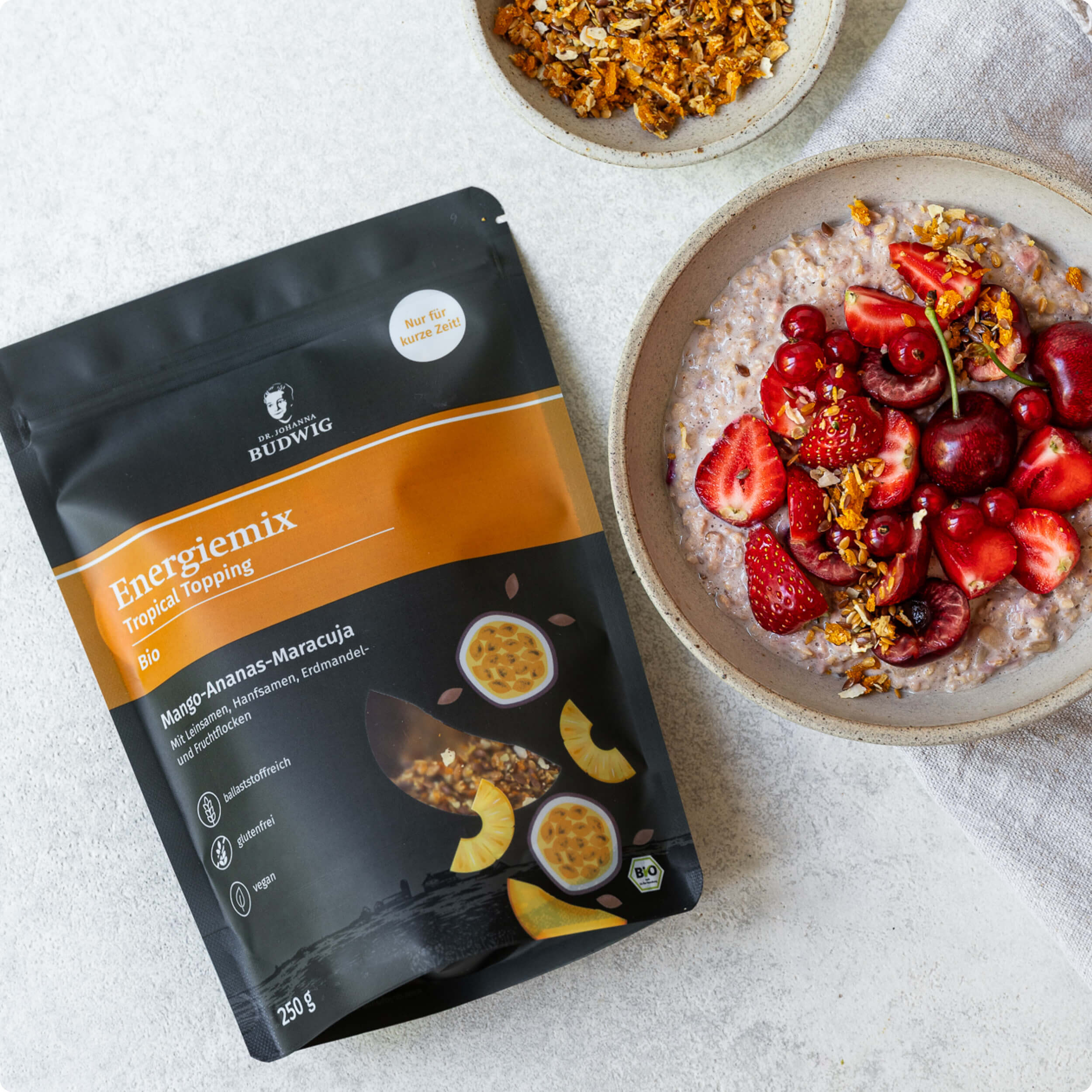 Dr. Budwig Leinsamen Energiemix Tropical 250 g bio