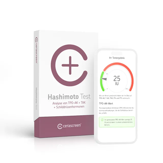 cerascreen Hashimoto Test Schilddrüsen Heimtest Bluttest