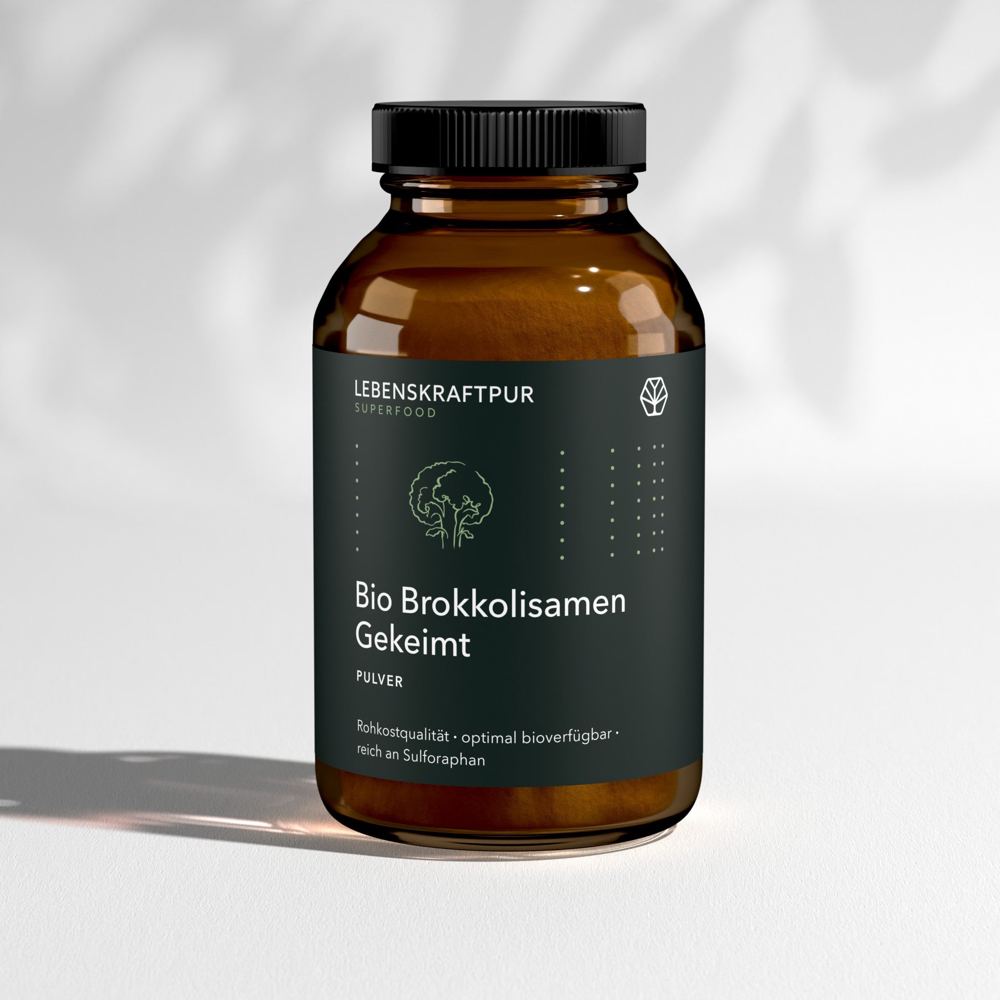 LebenskraftPur Superfood Bio Brokkolisamen Gekeimt Pulver bio roh