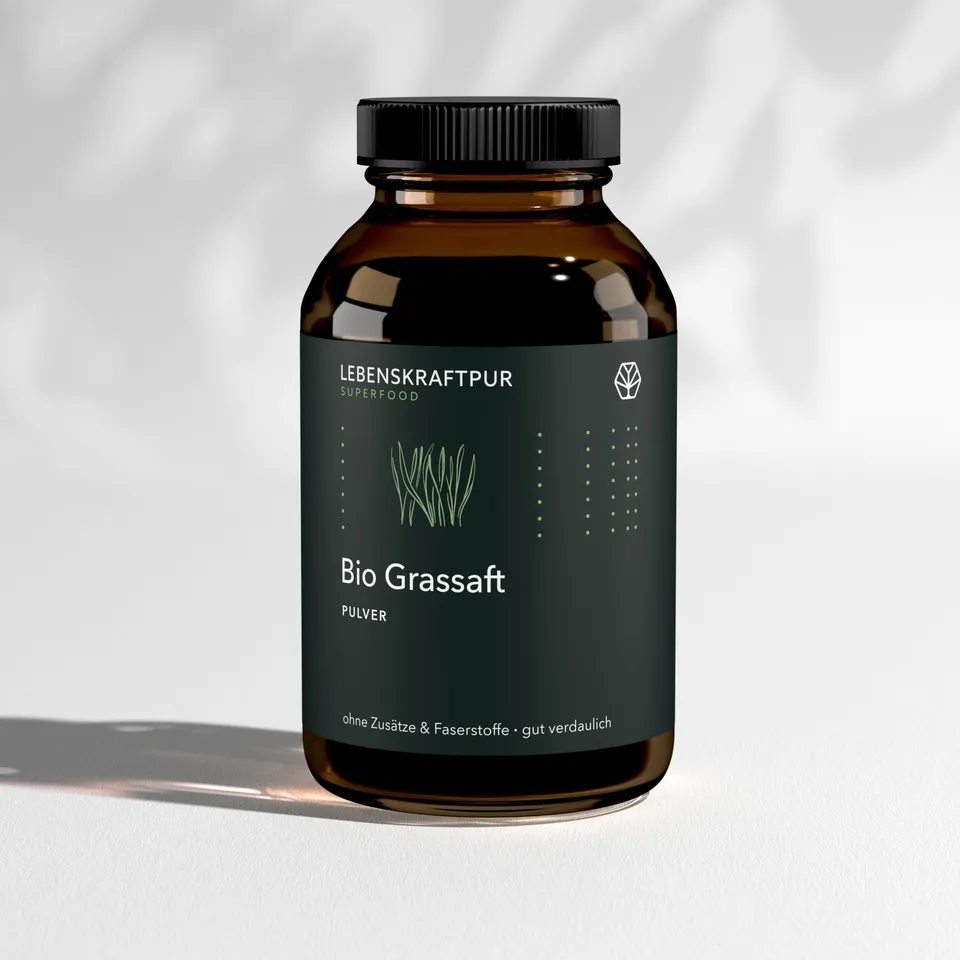 LebenskraftPur Bio Grassaft Pulver Gerste Kamut bio