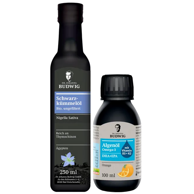 Dr. Budwig Schwarzkümmel-Omega-3 Saison-Set Öle pflanzlich