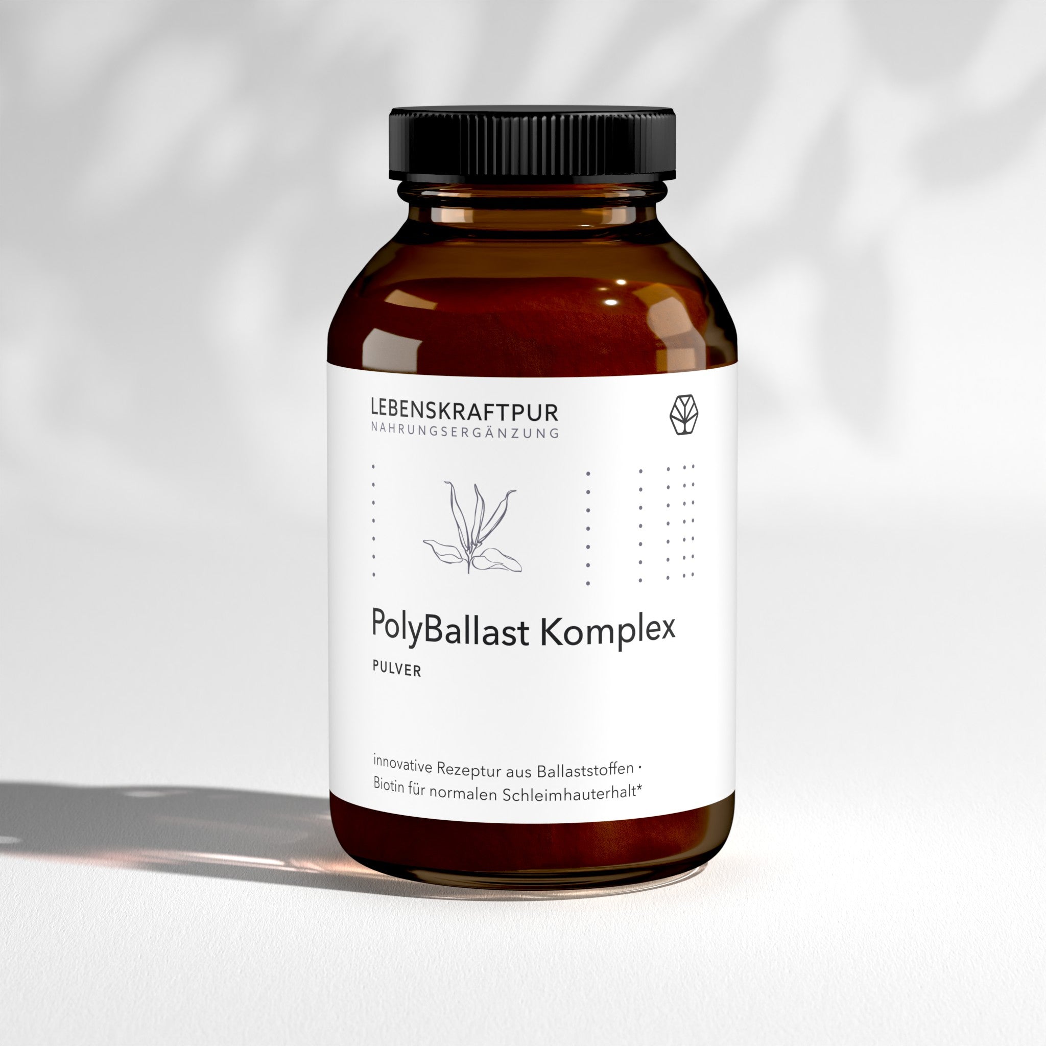 LebenskraftPur Superfood PolyBallast Komplex Pulver Beeren-Kurkuma