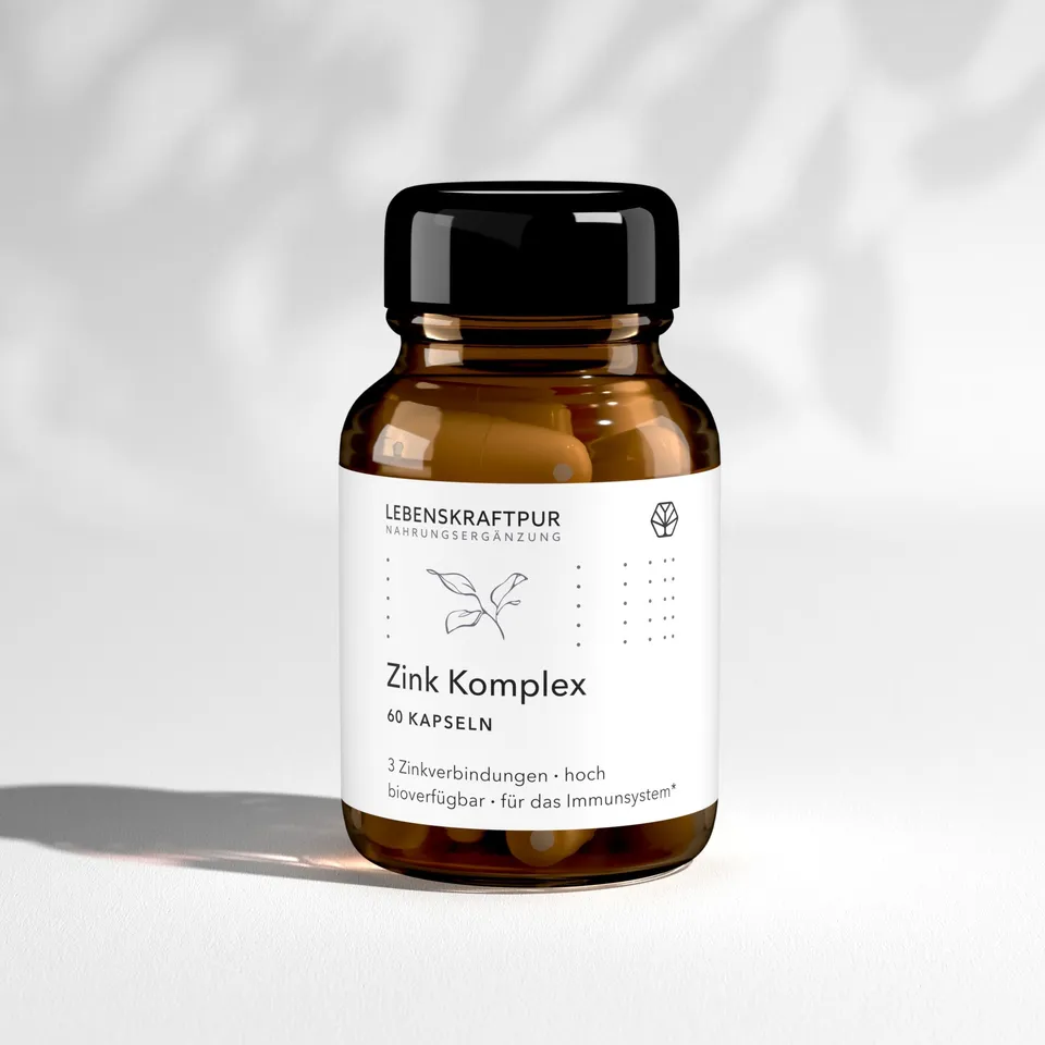 LebenskraftPur Zink Komplex Kapseln 30 mg vegan