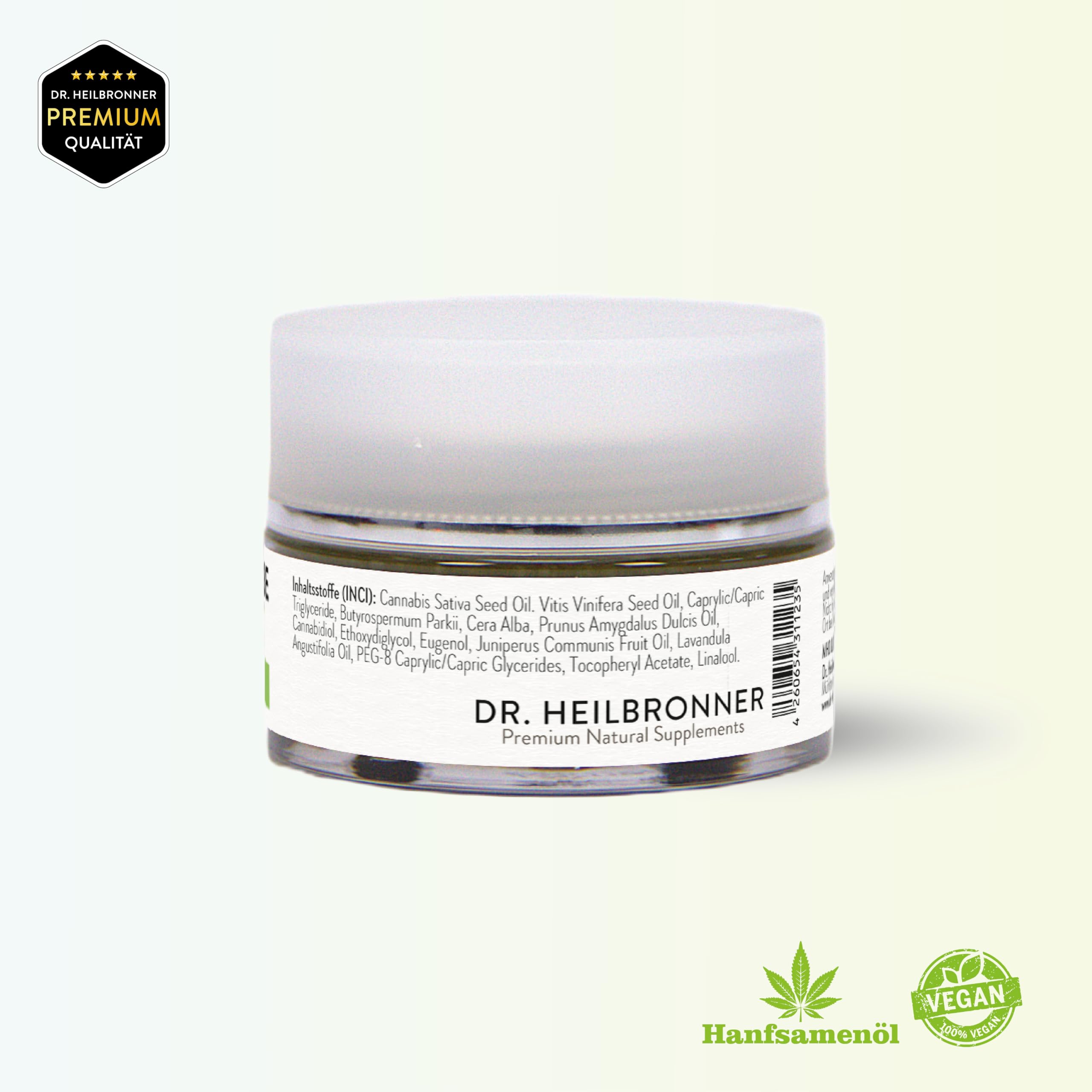 Dr. Heilbronner Kosmetik Hanf Gel 50 ml kühlend