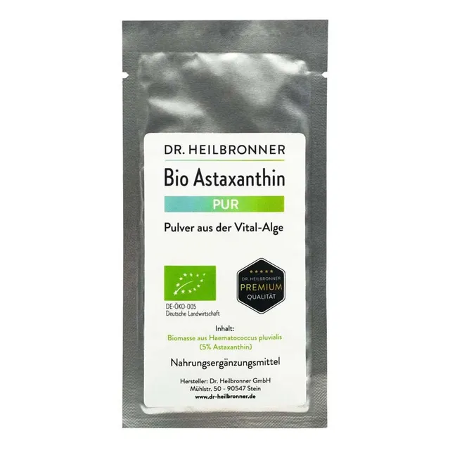 Dr. Heilbronner BIO-Astaxanthin PUR Pulver 20 g bio vegan