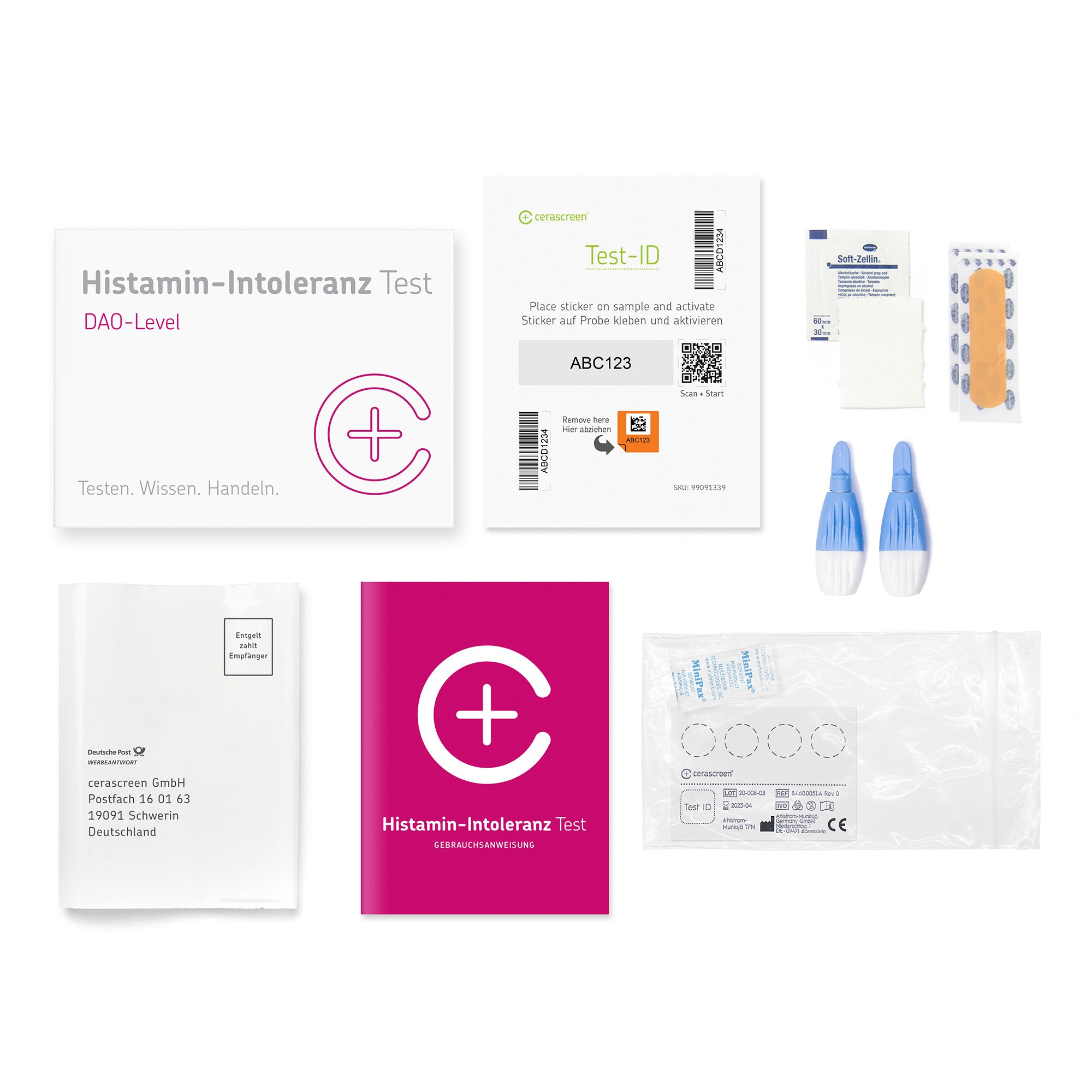 cerascreen Histamin-Intoleranz Test Bluttest Selbsttest