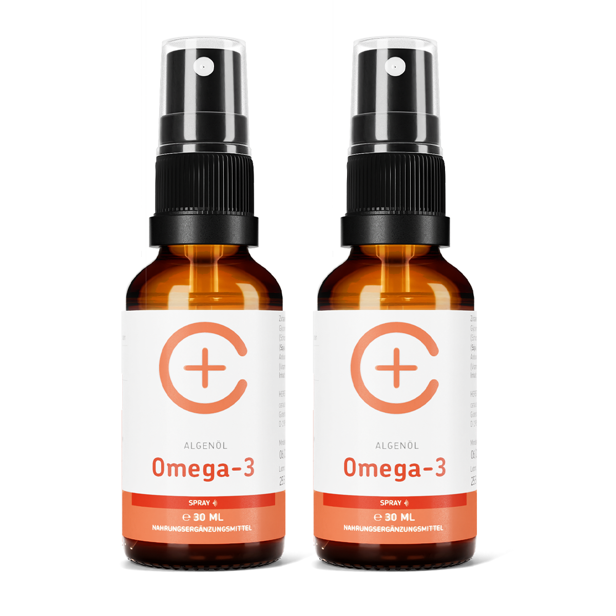 cerascreen Vital Omega-3-Spray Nahrungsergänzung 30 ml Zitrone-Minze vegan