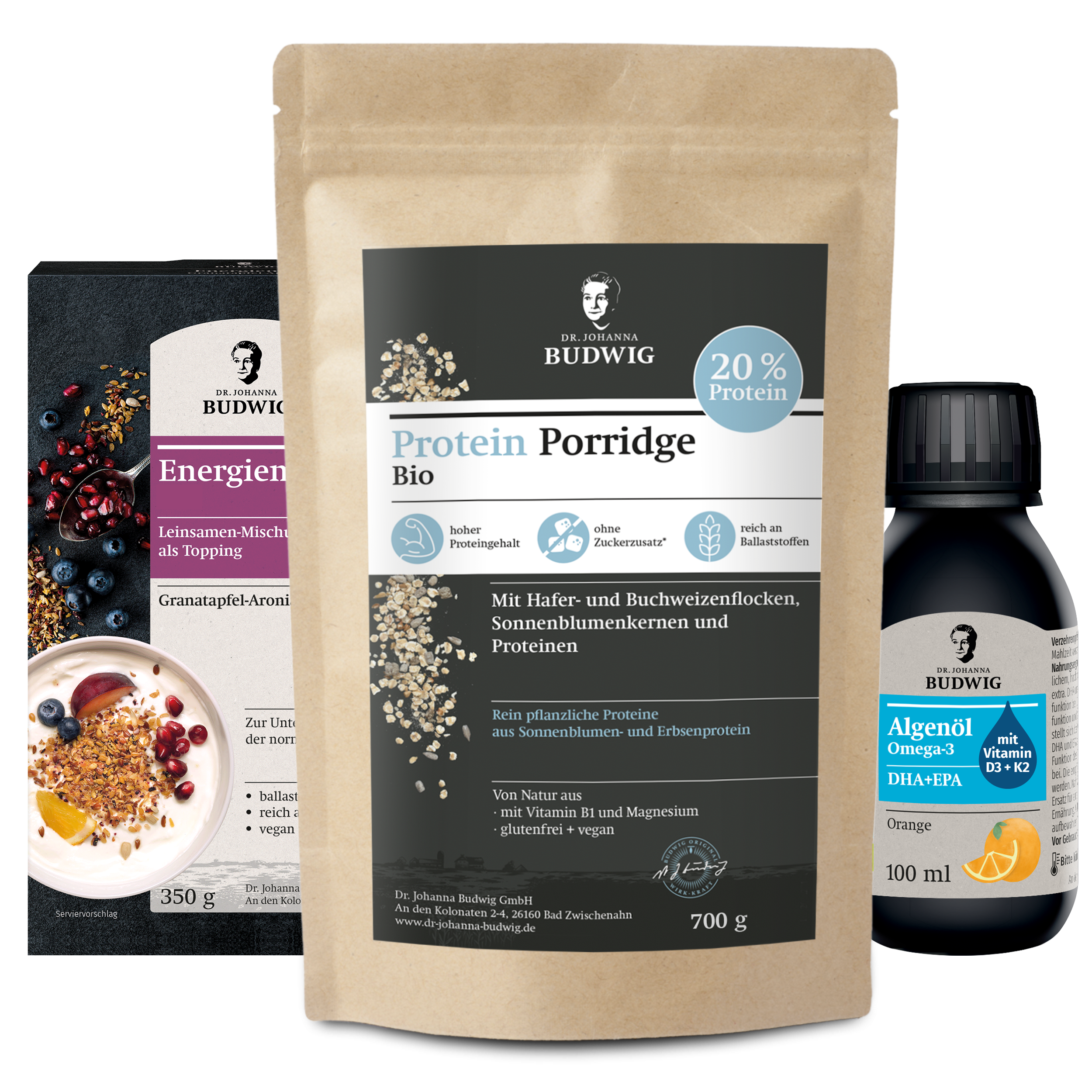 Dr. Budwig Swaantjes Sport Paket Porridge Set vegan
