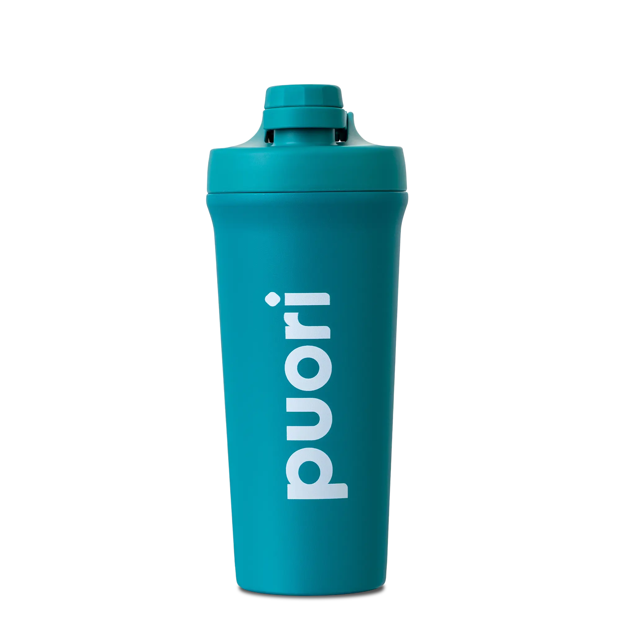 Puori Protein Powder Shaker Bottle Edelstahl 750 ml