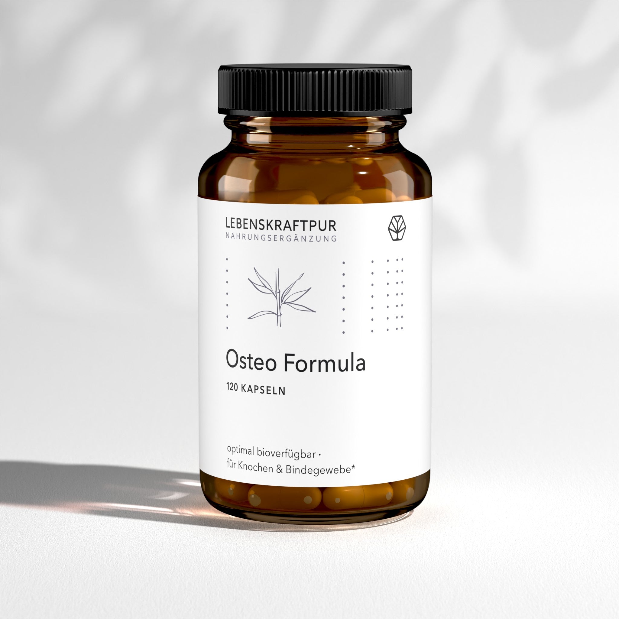 Lebenskraftpur Osteo Formula Kapseln vegan mit Calcium