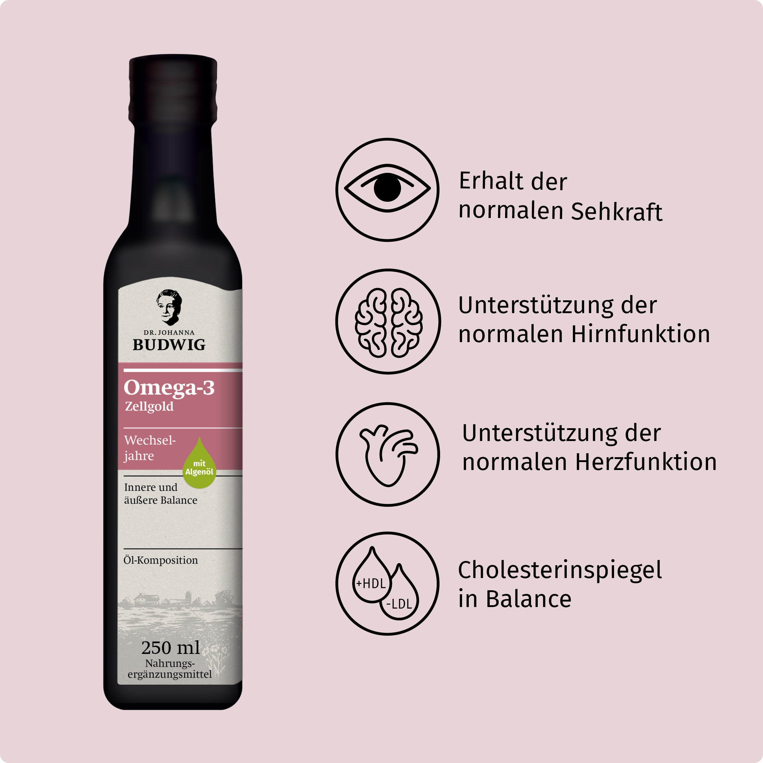 Dr. Johanna Budwig Vorteilspakete Kossis Wechseljahre Paket Set