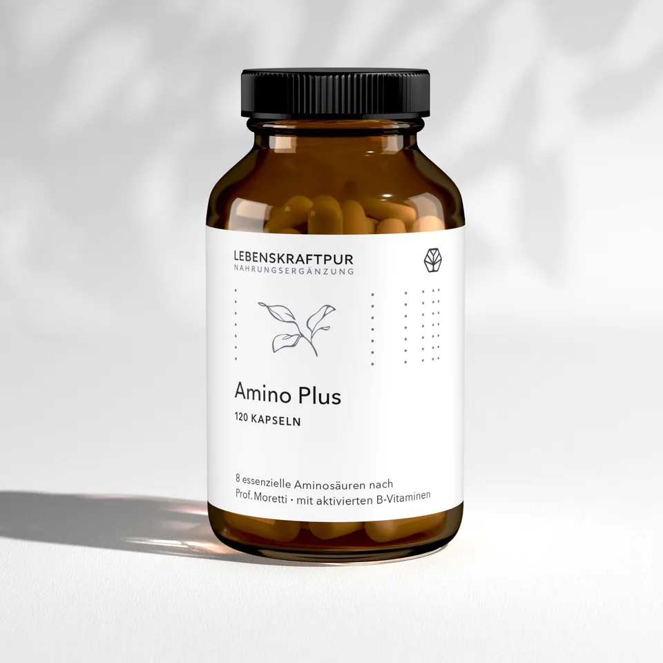 LebenskraftPur Amino Plus Kapseln Essenzielle Aminosäuren