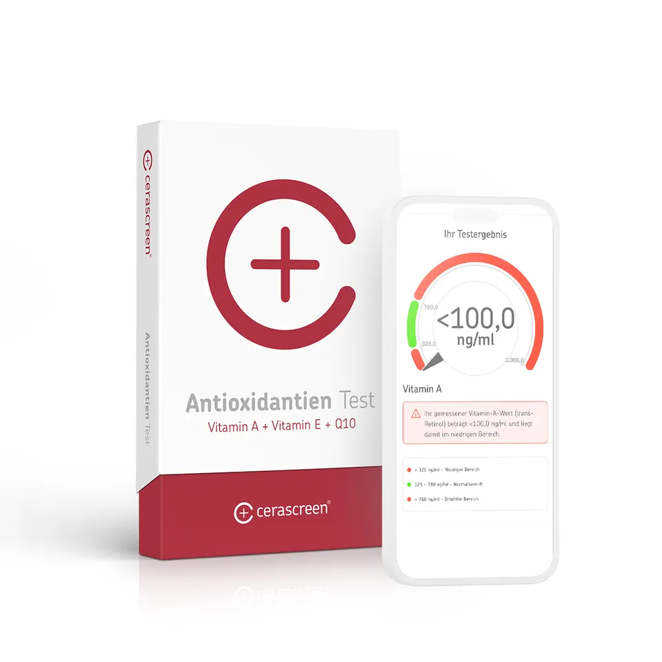 cerascreen Antioxidantien Test Bluttest Selbsttest