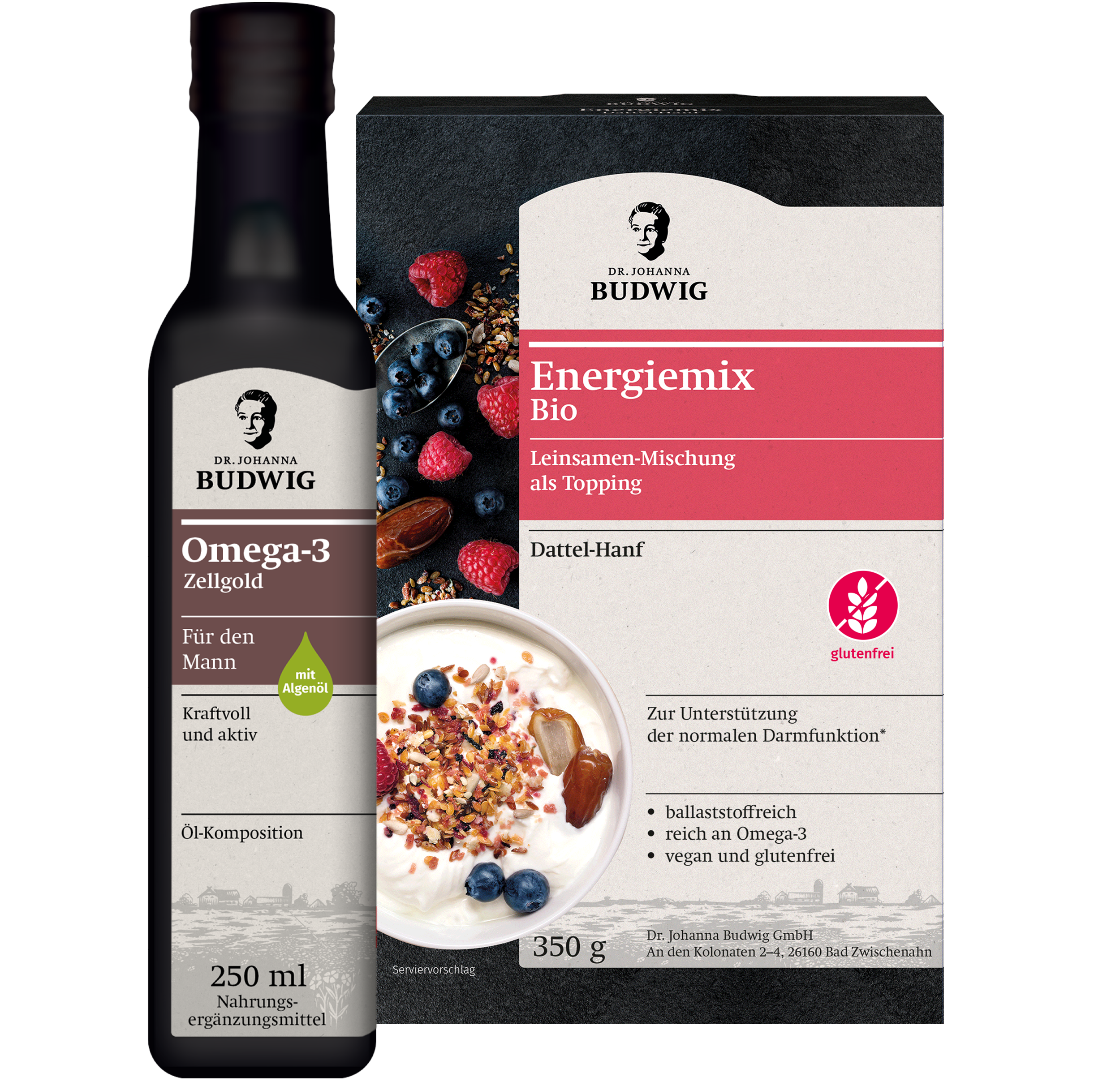 Dr. Johanna Budwig Kennenlern-Paket für den Mann Set Omega-3