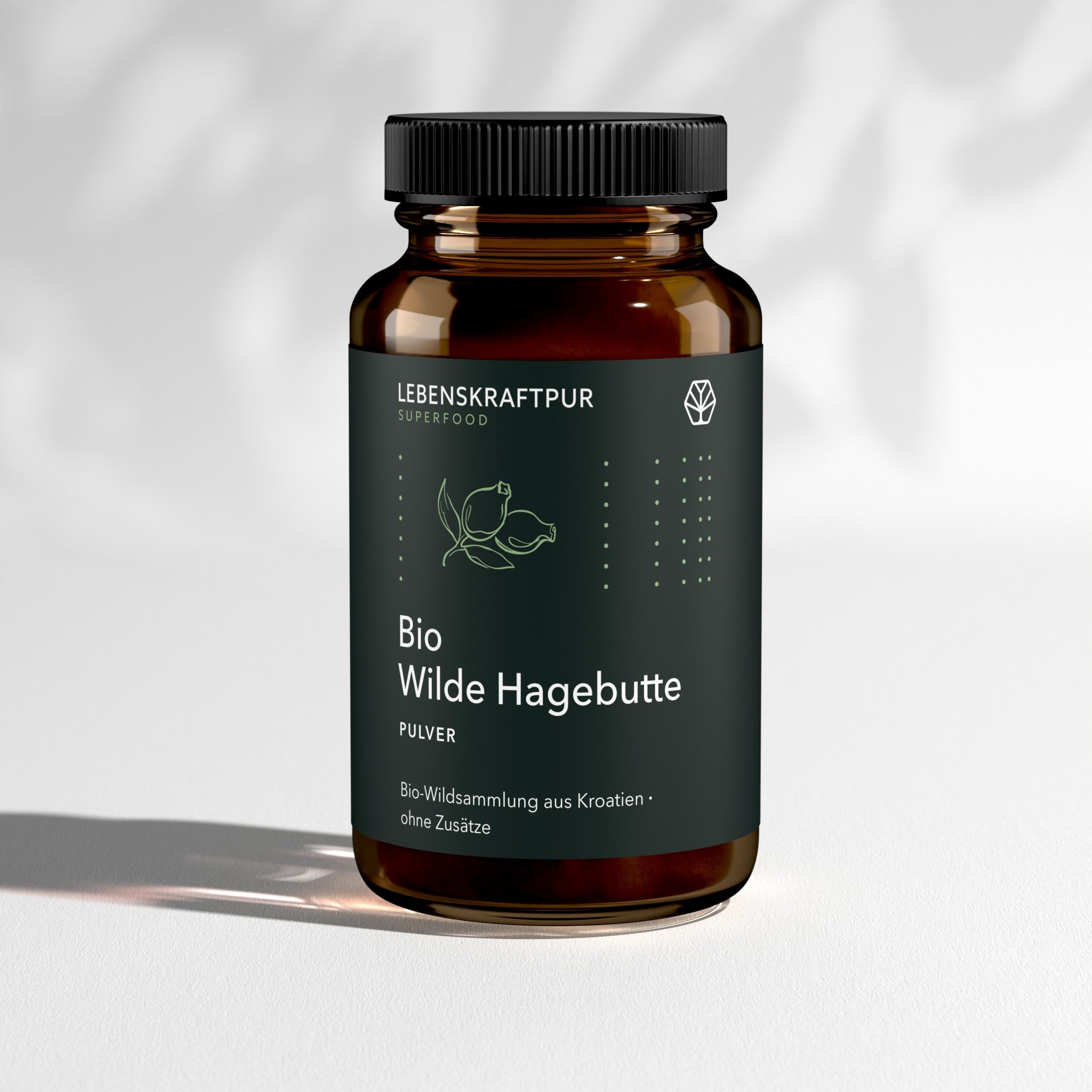 LebenskraftPur Bio Wilde Hagebutte Pulver Superfood bio