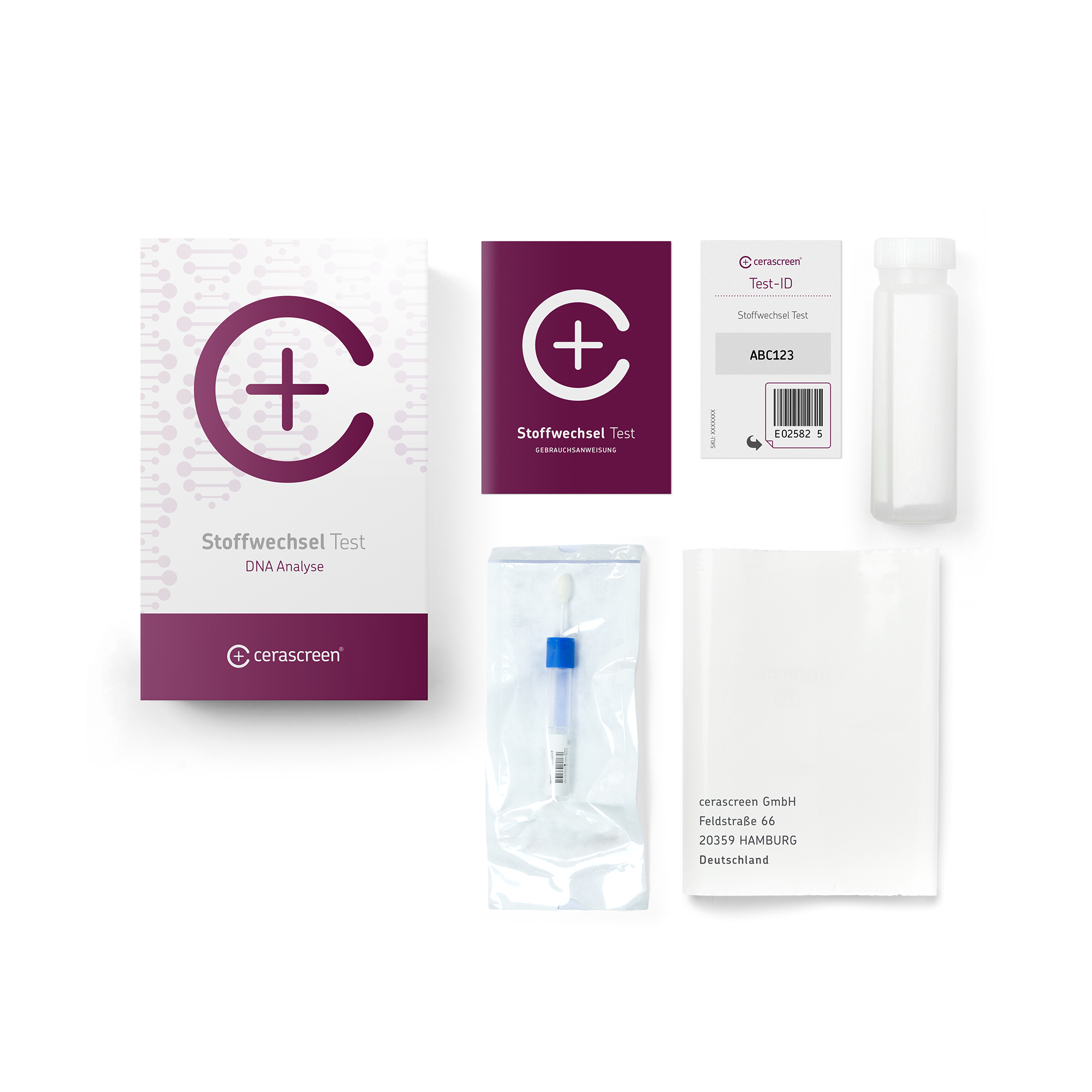 cerascreen Stoffwechsel Test DNA Selbsttest Speichel