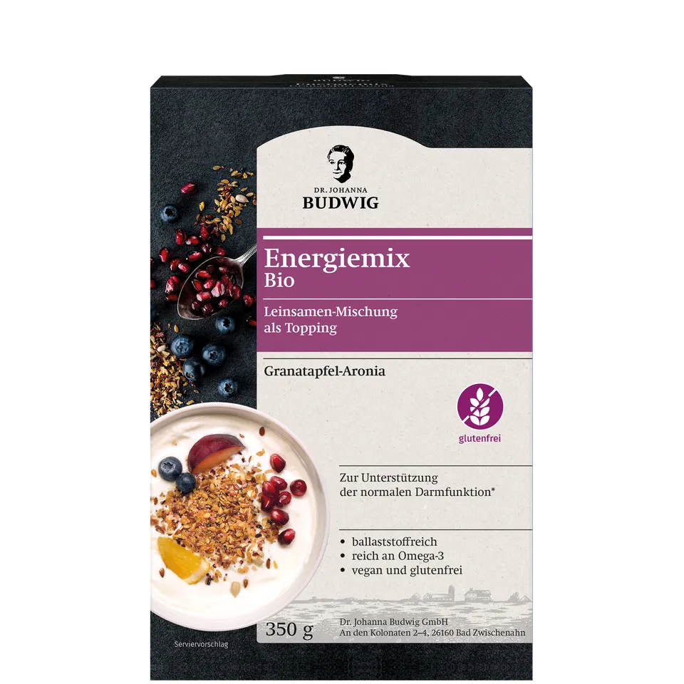 Dr. Johanna Budwig Energiemix Granatapfel-Aronia 350 g