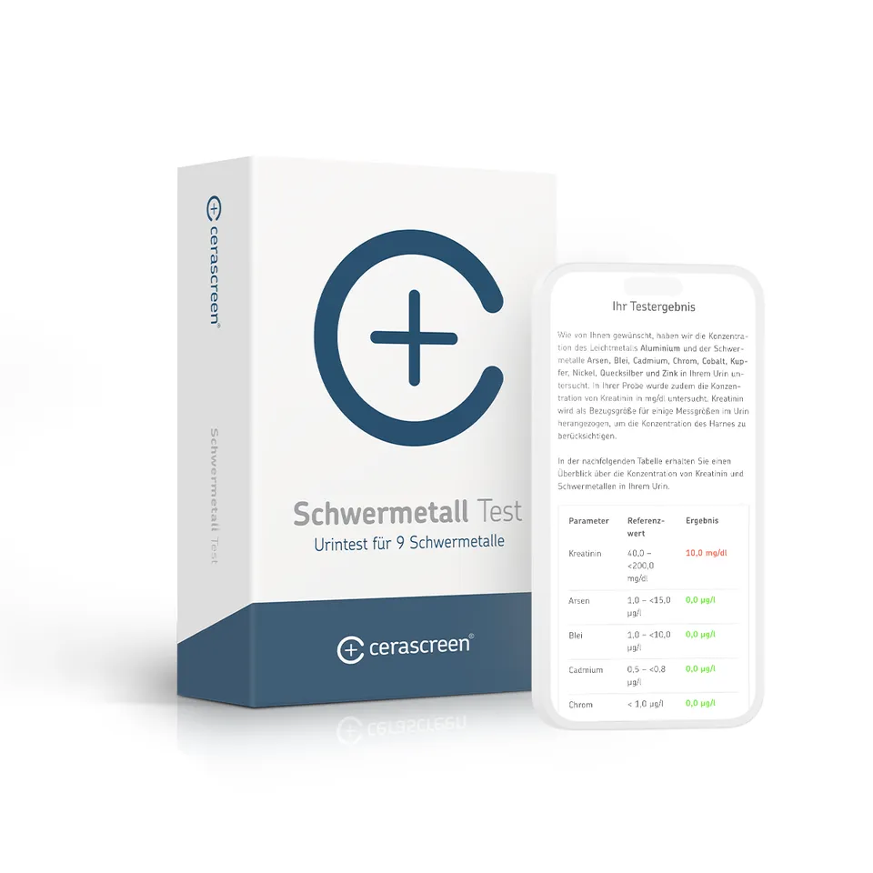 cerascreen Vital Schwermetall Test Bluttest