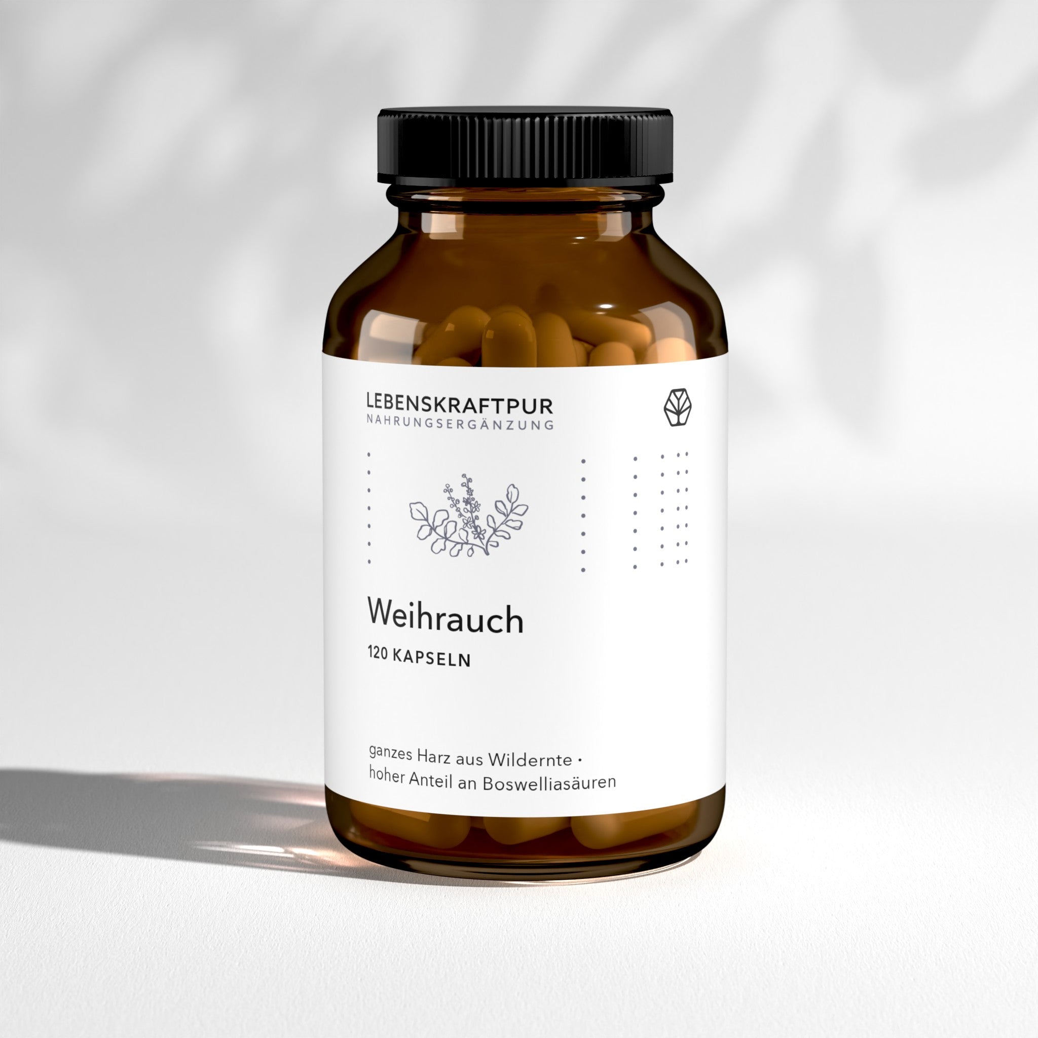LebenskraftPur Weihrauch Kapseln Boswellia Harz vegan