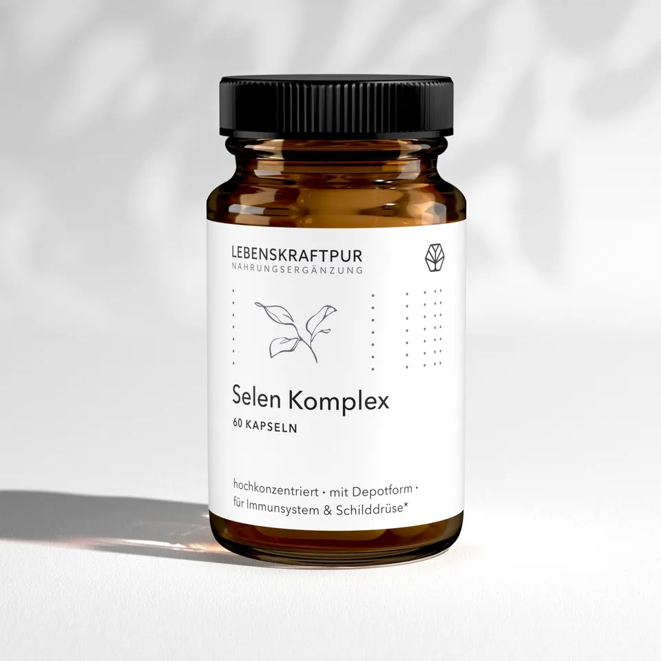 LebenskraftPur Selen Komplex Kapseln Selen 260 µg vegan