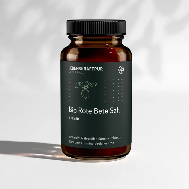 LebenskraftPur Bio Rote Bete Saft Pulver Rohkost