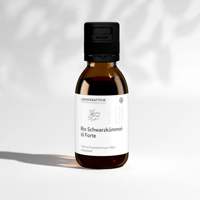 LebenskraftPur Bio Schwarzkümmelöl Forte 100 ml bio