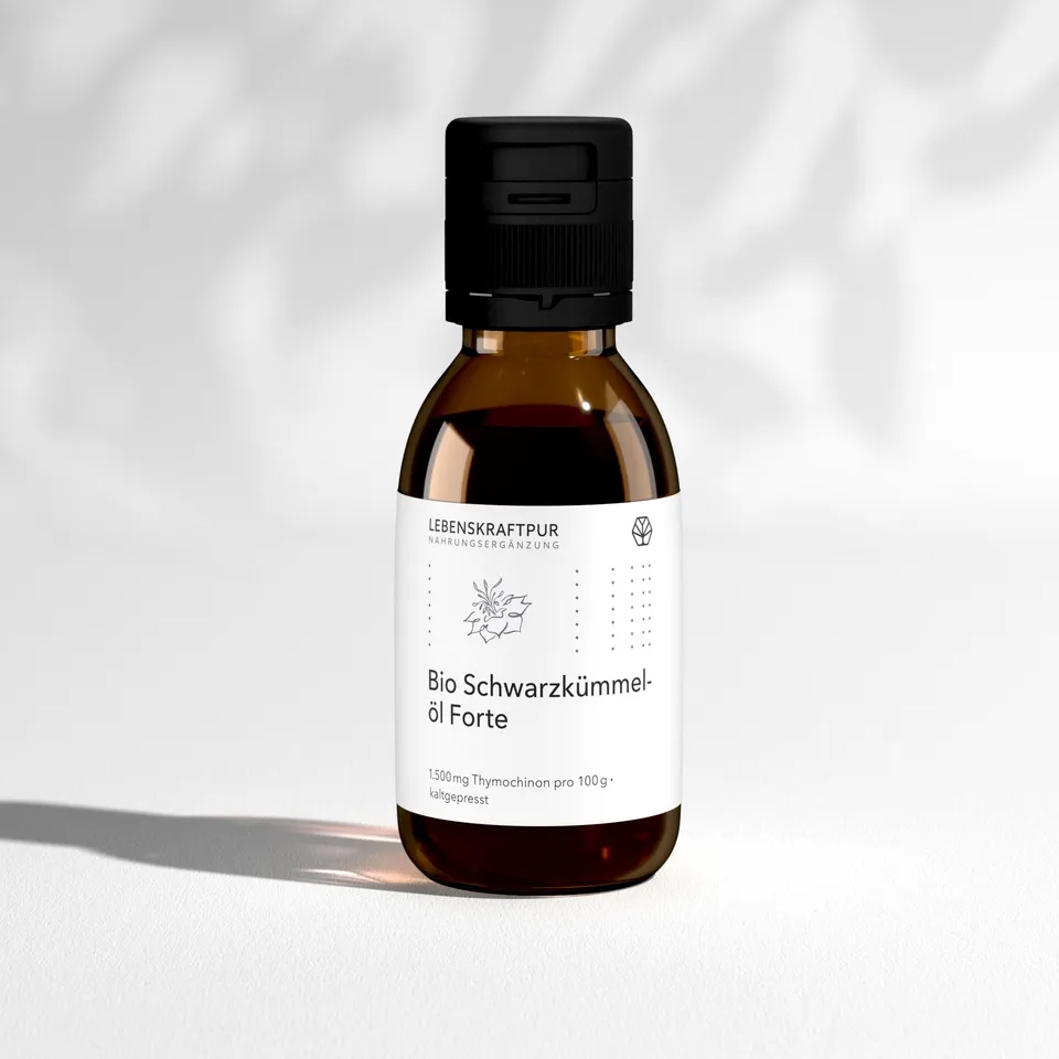 LebenskraftPur Bio Schwarzkümmelöl Forte 100 ml bio