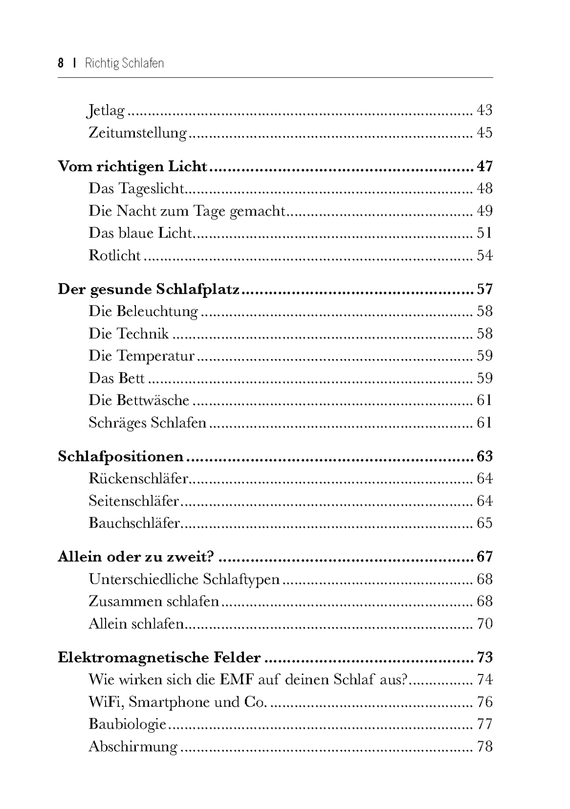 Lebenskraftpur Richtig Schlafen Buch Schlaf-Anleitung