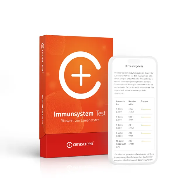 cerascreen Vital Testkits Immunsystem Test Bluttest Müdigkeit