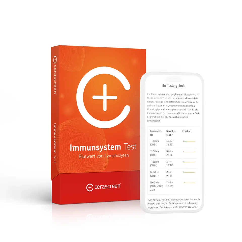 cerascreen Vital Testkits Immunsystem Test Bluttest Müdigkeit