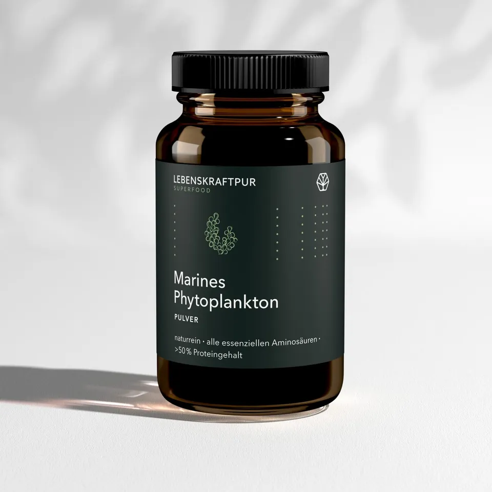 LebenskraftPur Marines Phytoplankton Pulver vegan EPA