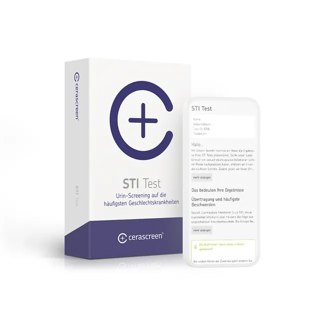cerascreen Testkits STI Test Urintest 7 Erreger