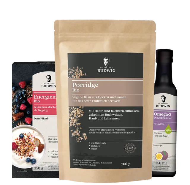 Dr. Johanna Budwig Vorteilspakete Porridge Kennenlern-Paket Protein
