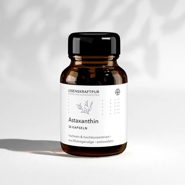LebenskraftPur Astaxanthin Kapseln 12 mg 60 Kapseln vegan