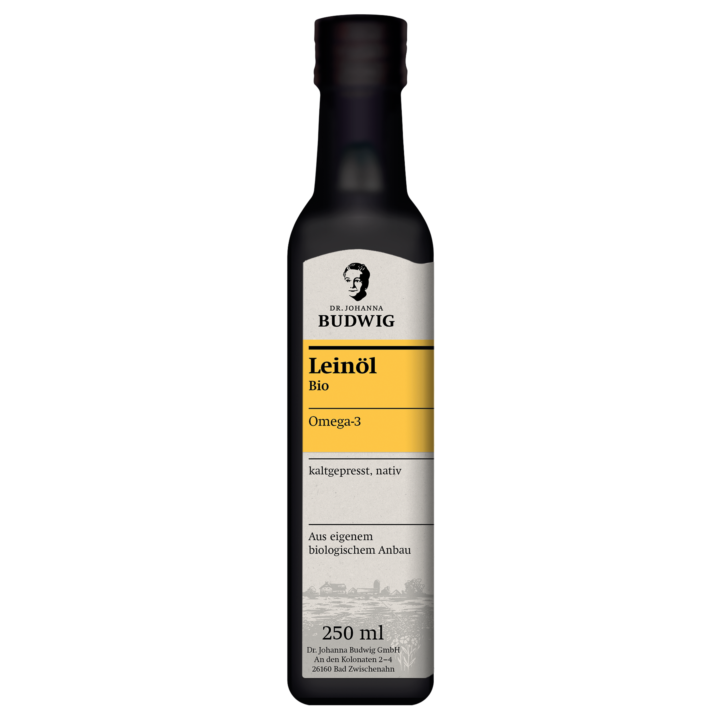 Dr. Johanna Budwig Speiseöle Leinöl 500 ml Bio mit ALA