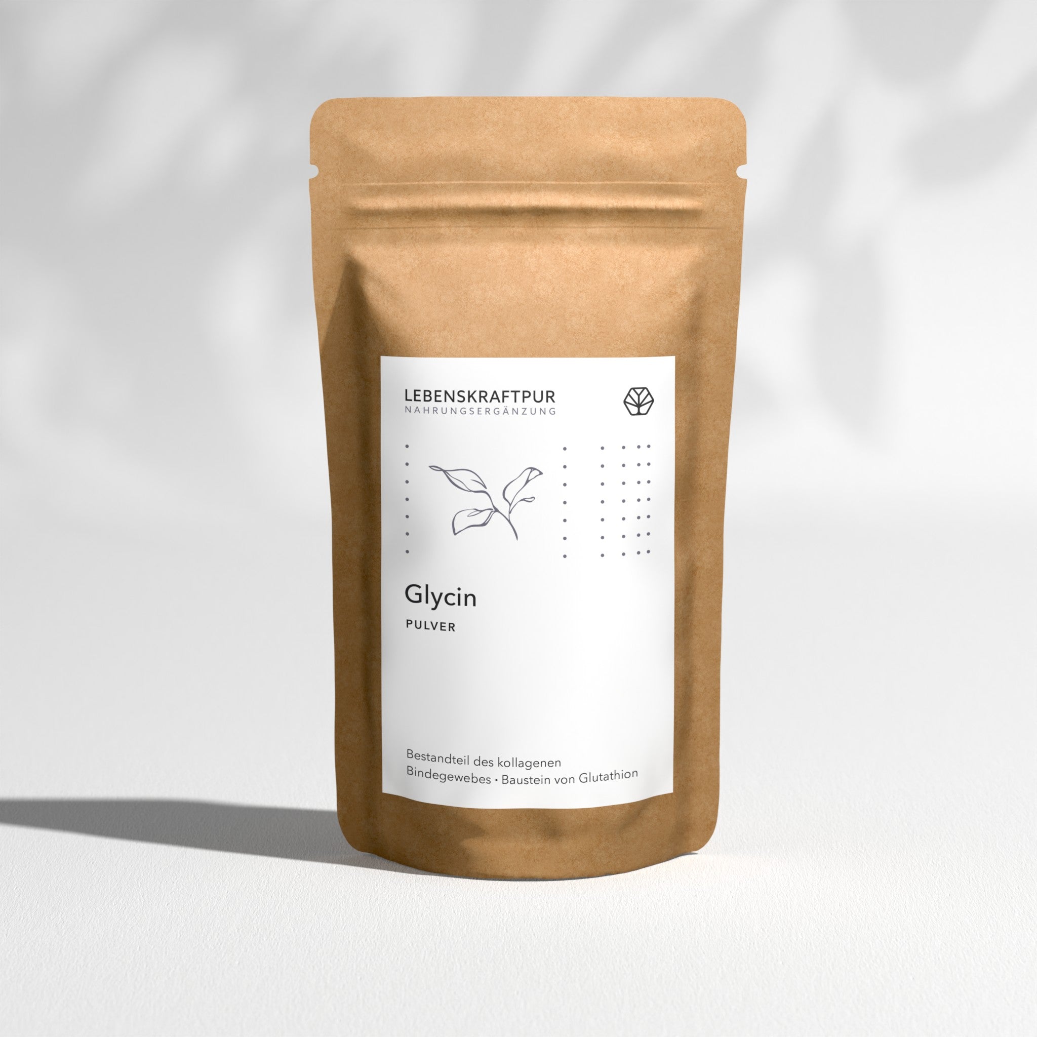 LebenskraftPur Glycin Pulver Aminosäure vegan ohne Zusätze