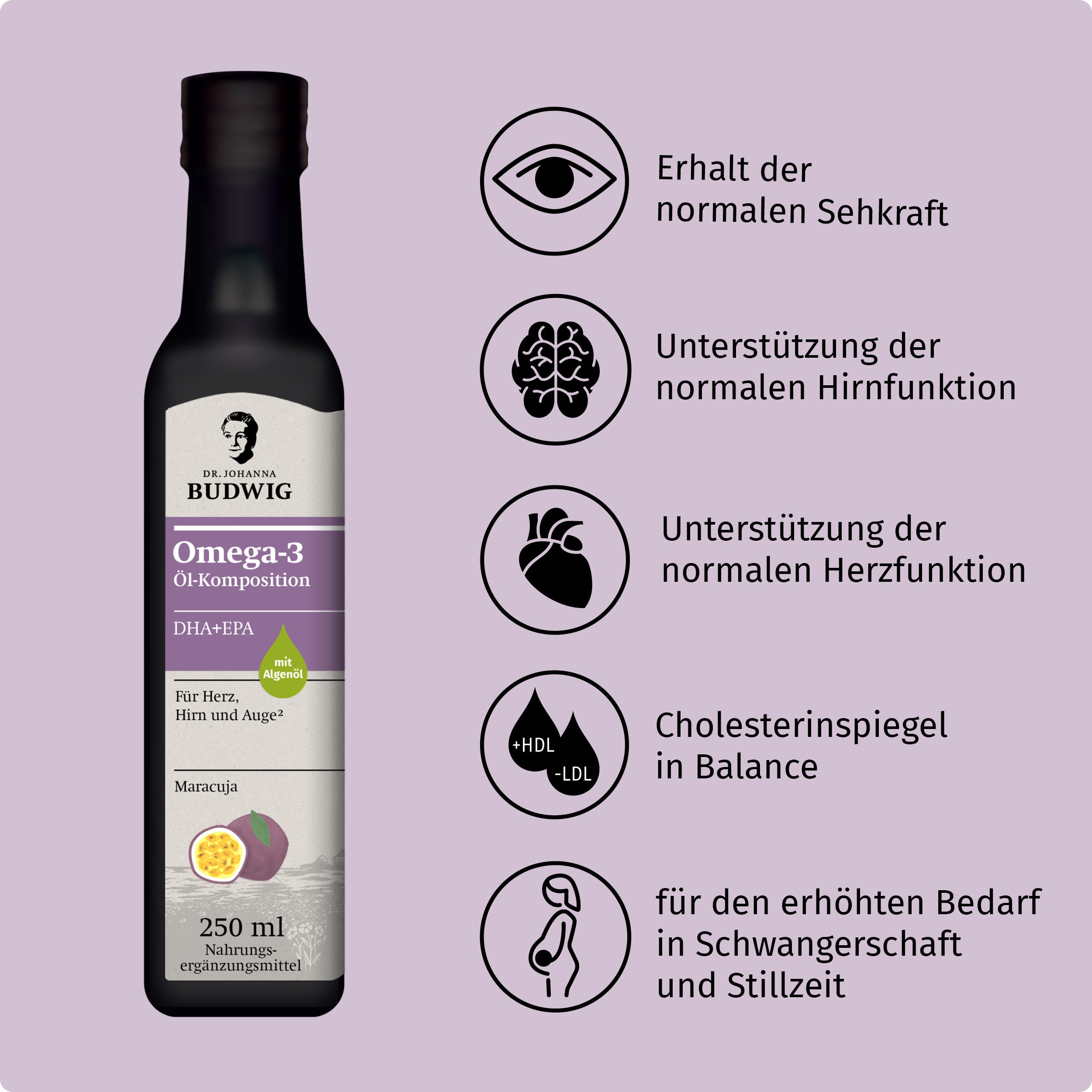 Dr. Johanna Budwig Swaantjes Frühstücks Paket Porridge Set Maracuja