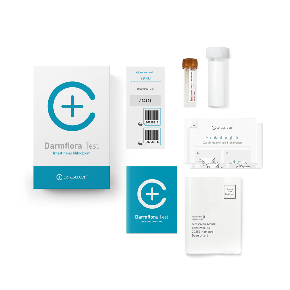 cerascreen Vital Darmflora Test Stuhltest für Mikrobiom