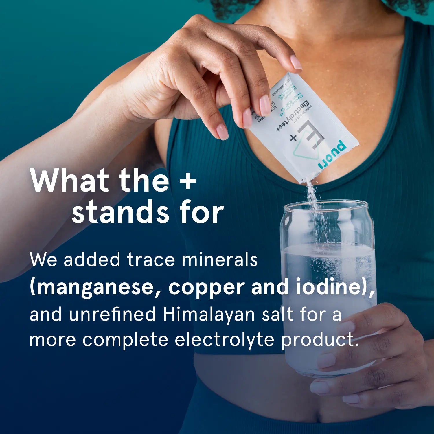 Puori E+ Electrolytes+ Elektrolytpulver Zitrone
