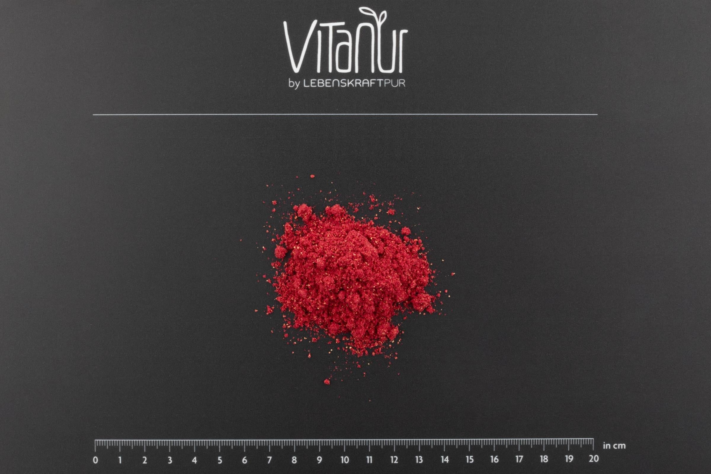 LebenskraftPur Bio Himbeere Pulver 200 g Frucht